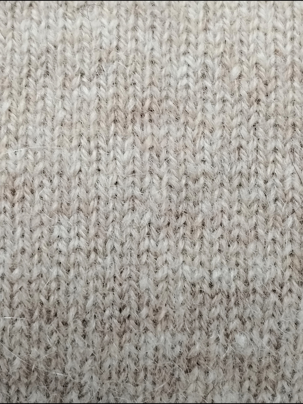 Boden Eva 100% Cashmere V-Neck Sweater Chinchilla Melange XL - Picture 6 of 8